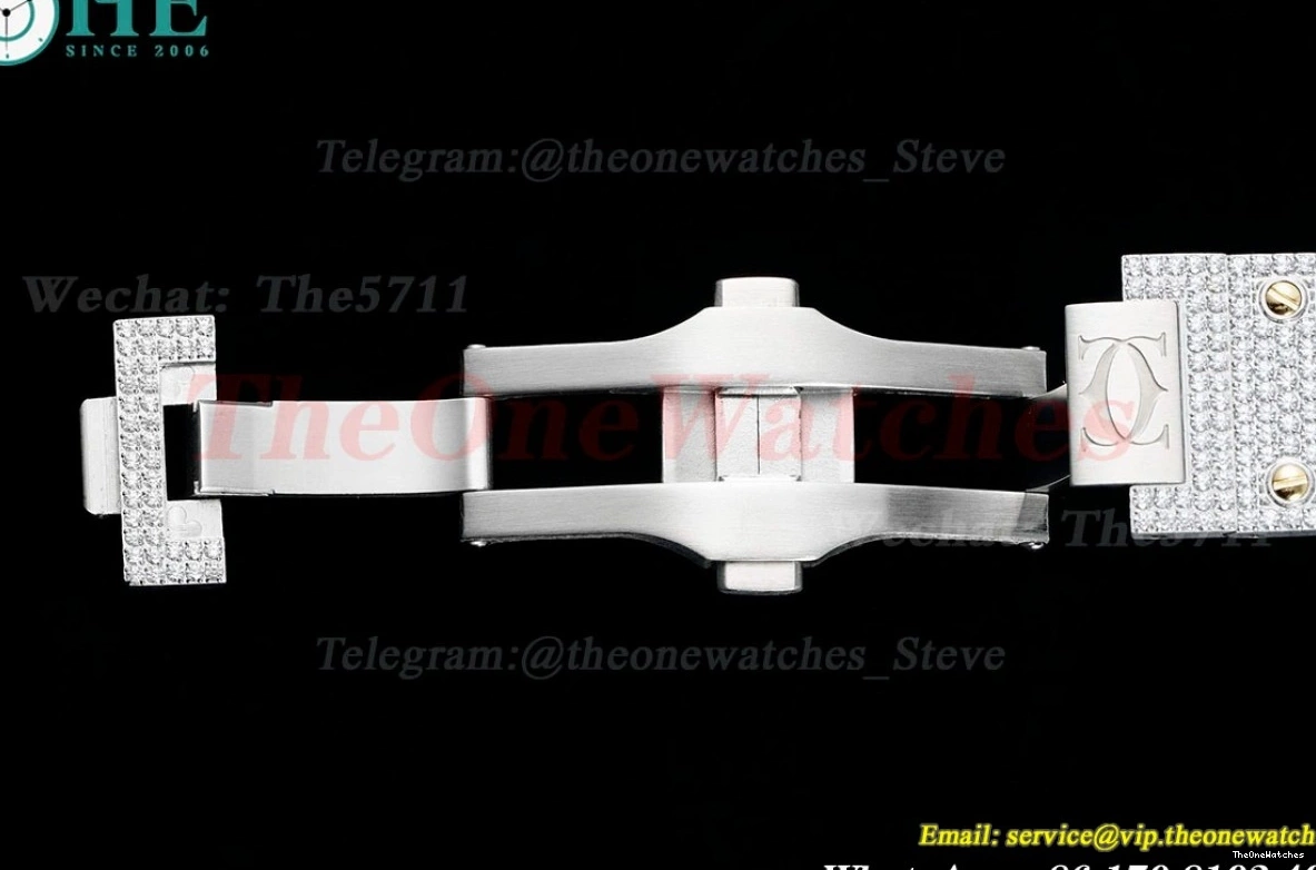 SS Mens XL 100 40mm Rmn MY9015 AMG Santos SS Dia 0124